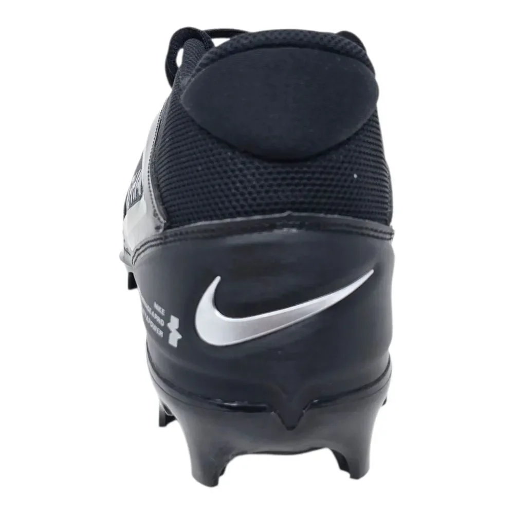 Nike Alpha Menace 4 Pro Black Football Cleats Mens Size 12 FD7037-002 NEW